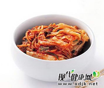 韩国泡菜健康减肥饮食