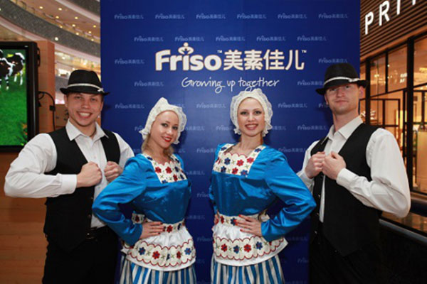 高科技展示的荷兰自家牧场区也为参与者带来全新的体验感