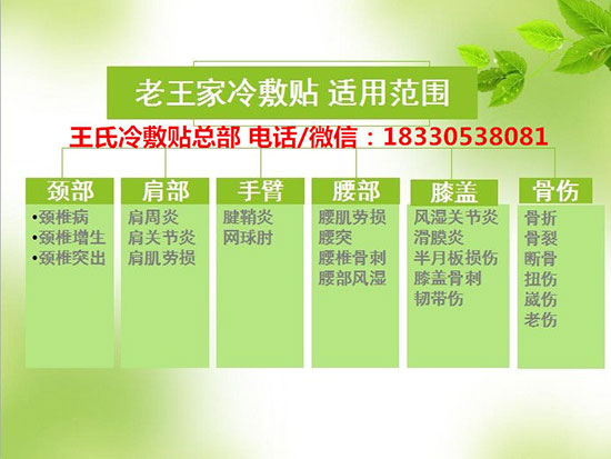 王氏冷敷贴官方有多少总代?山东总部大利联系方式?