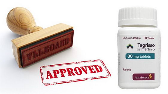 泰瑞沙被批准作为转移性非小细胞肺癌的一线治疗