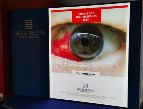 蓝帆医疗BioFreedom支架在巴黎Euro PCR上获一致认可