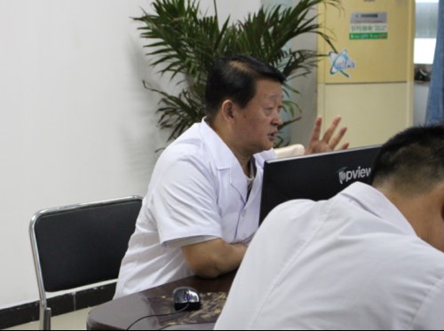 济南中医肝病医院特邀陈士俊专家开展自发性细菌性腹膜炎业务学习