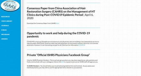 张菊芳会长与国际专家探讨关于疫情期间的防控问题