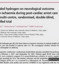 日本一大学发表新研究：使用“含氢氧气”急救可提升心脏骤停患者生存率